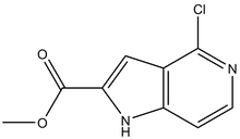 Methyl 4-chloro-5-azaindole-2-carboxylate 1g