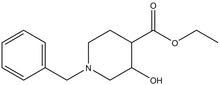 Ethyl-1-benzyl-3-hydroxypiperidine-4-carboxylate
