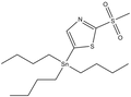2-(Methylsulfonyl)-5-(tributylstannyl)thiazole 500mg