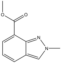 2-Methyl-2H-indazole-7-carboxylic acid methyl ester 250mg