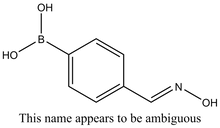 4-(Hydroxyimino)methylphenylboronic acid 