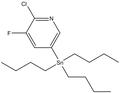 2-Chloro-3-fluoro-5-(tributylstannyl)pyridine