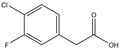 4-Chloro-3-fluorophenylacetic acid