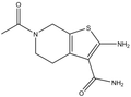 6-Acetyl-2-amino-4,5,6,7-tetrahydrothieno-[2,3-c]pyridine-3-carboxamide