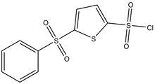 2-Benzenesulfonylthiophene-5-sulfonyl chloride