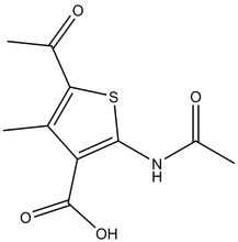 5-Acetyl-2-acetylamino-4-methyl-thiophene-3-carboxylic acid