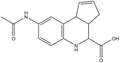 8-Acetylamino-3a,4,5,9b-tetrahydro-3H-cyclopenta-[c]quinoline-4-carboxylic acid