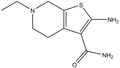 2-Amino-6-ethyl-4,5,6,7-tetrahydro-thieno[2,3-c]-pyridine-3-carboxylic acid amide