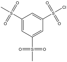 3,5-Bis(methylsulfonyl)benzenesulfonyl chloride 