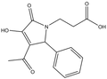 3-(3-Acetyl-4-hydroxy-5-oxo-2-phenyl-2,5-dihydro-pyrrol-1-yl)-propionic acid
