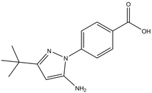 4-(5-Amino-3-tert-butyl-pyrazol-1-yl)-benzoic acid