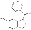 (6-Amino-2,3-dihydro-indol-1-yl)-pyridin-3-yl-methanone 