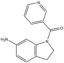 (6-Amino-2,3-dihydro-indol-1-yl)-pyridin-3-yl-methanone 