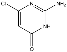 2-Amino-6-chloropyrimidin-4(3H)-one
