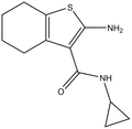 2-Amino-N-cyclopropyl-4,5,6,7-tetrahydro-1-benzothiophene-3-carboxamide