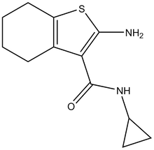 2-Amino-N-cyclopropyl-4,5,6,7-tetrahydro-1-benzothiophene-3-carboxamide