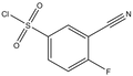 3-Cyano-4-fluorobenzenesulfonyl chloride