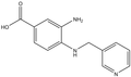 3-Amino-4-[(pyridin-3-ylmethyl)-amino]-benzoic acid