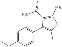2-Amino-4-(4-ethylphenyl)-5-methylthiophene-3-carboxamide