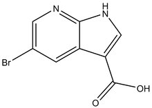 5-Bromo-1H-pyrrolo[2,3-b]pyridine-3-carboxylic acid