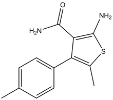 2-Amino-5-methyl-4-(4-methylphenyl)thiophene-3-carboxamide