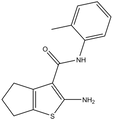 2-Amino-N-(2-methylphenyl)-5,6-dihydro-4H-cyclopenta[b]thiophene-3-carboxamide