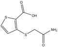 3-[(2-Amino-2-oxoethyl)sulfanyl]-2-thiophenecarboxylic acid
