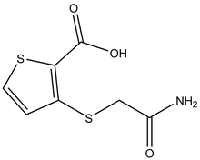 3-[(2-Amino-2-oxoethyl)sulfanyl]-2-thiophenecarboxylic acid