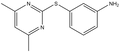2-[(3-Aminophenyl)thio]-4,6-dimethylpyrimidine