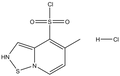 5-Methyl-benzo[1,2,5]thiadiazole-4-sulfonyl chloride hydrochloride 500mg