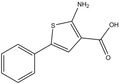 2-Amino-5-phenyl-thiophene-3-carboxylic acid, 500mg