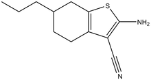 2-Amino-6-propyl-4,5,6,7-tetrahydro-1-benzothiophene-3-carbonitrile 500mg