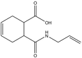 6-Allylcarbamoyl-cyclohex-3-enecarboxylic acid 500mg