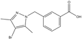3-[(4-Bromo-3,5-dimethyl-1H-pyrazol-1-yl)methyl]-benzoic acid 500mg