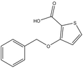 3-(Benzyloxy)-2-thiophenecarboxylic acid 500mg
