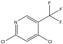 2,4-Dichloro-5-(trifluoromethyl)pyridine 250mg