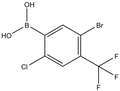 2-Chloro-5-bromo-4-(trifluoromethyl)-phenylboronic acid 250mg