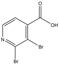 2,3-Dibromopyridine-4-carboxylic acid 1g