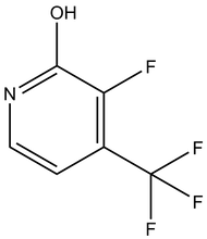 2-Hydroxy-3-fluoro-4-(trifluoromethyl)pyridine 250mg