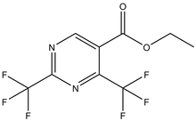 2,4-Bis-(trifluoromethyl)pyrimidine-5-carboxylic acid ethyl ester 1g