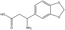 3-Amino-3-(1,3-benzodioxol-5-yl)propanoic acid 500mg