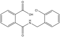 2-{[(2-Chlorobenzyl)amino]carbonyl}benzoic acid 500mg