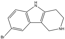 8-Bromo-2,3,4,5-tetrahydro-1H-pyrido[4,3-b]indole, 500mg
