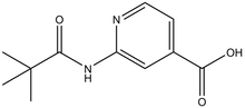 2-(2,2-Dimethyl-propionylamino)-isonicotinic acid 500mg