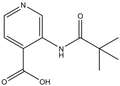 3-(2,2-Dimethyl-propionylamino)-isonicotinic acid 500mg