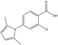 2-Chloro-4-(2,5-dimethyl-pyrrol-1-yl)-benzoic acid 500mg