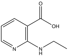 2-(Ethylamino)nicotinic acid 500mg