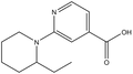 2-(2-Ethyl-1-piperidinyl)isonicotinic acid 500mg