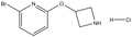 2-(3-Azetidinyloxy)-6-bromopyridine hydrochloride 500mg