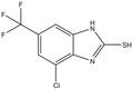 4-Chloro-2-mercapto-6-(trifluoromethyl)-benzimidazole, 500mg